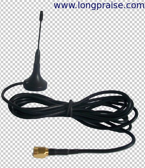 GSM/GPRS little sucker antenna 1.5 meter total height 9.2 cm (900/1800 MHZ)
