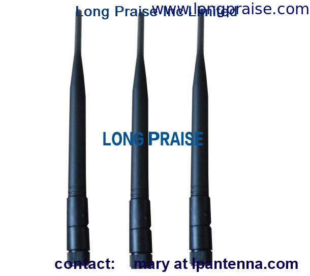 Factory 315MHz GSM Indoor Rubber Antenna with SMA/Fme Straight/Right Angle/Rotation Connec