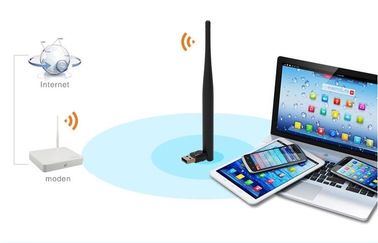 Flexible Rubber MT7610UN 2.4G and 5G dual band usb antenna (LPDU003)